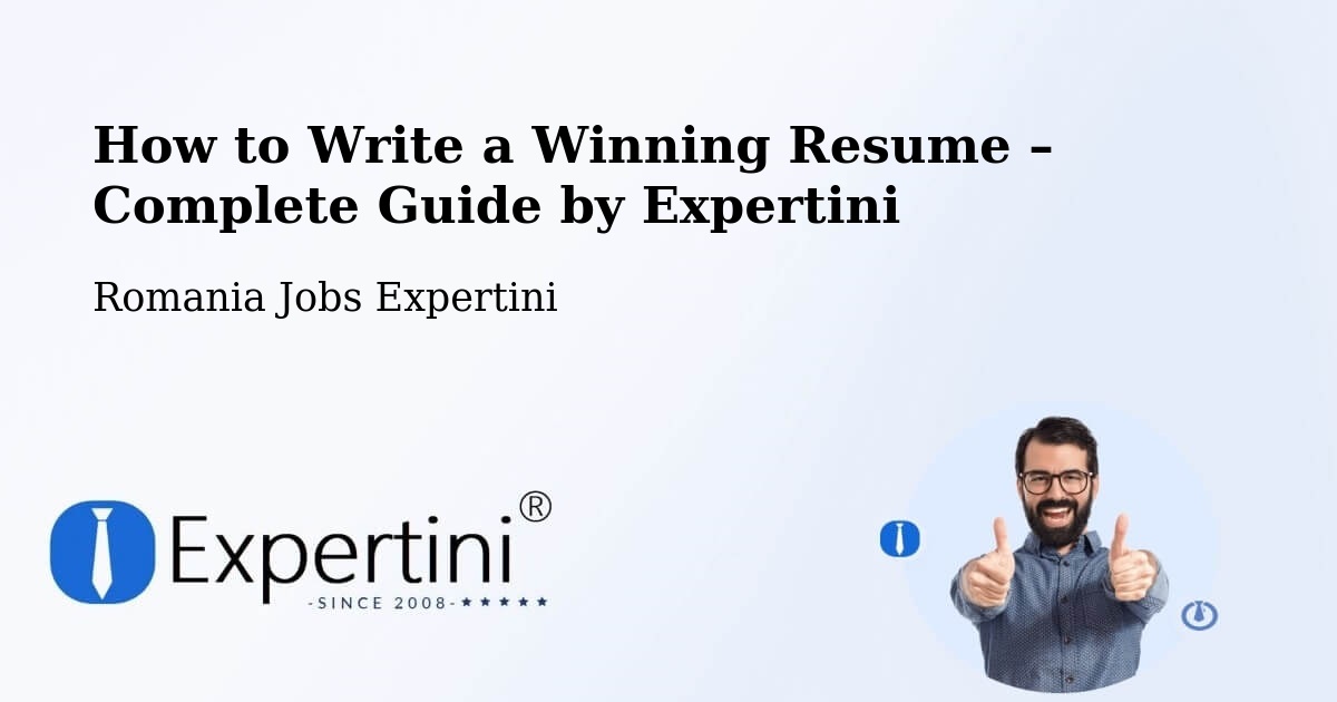 Resume Writing Guide for Job Seekers – Malu - Malu, Romania Jobs Expertini